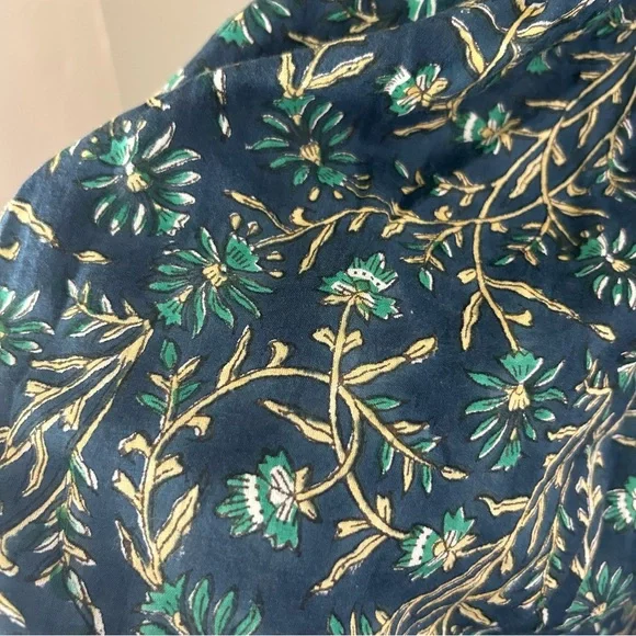 Indian block print cotton dress - Picture 3 of 4